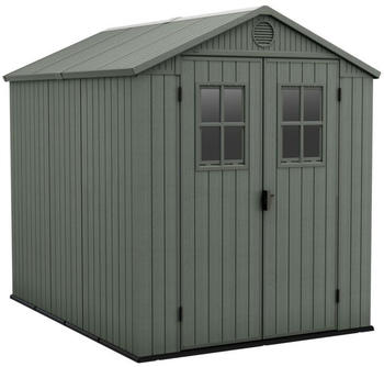 Keter Darwin with front windows 6x8 (190 x 244 cm) green