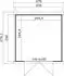 Lasita Kibo 3 schwedenrot 250x250 cm