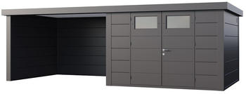Telluria Classico 3030 642 x 298 cm anthrazit mit Lounge-Anbau links