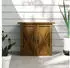 Outsunny Garten-Geräteschrank mit Doppeltür 77x55 cm Braun