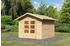 Karibu Tarmstedt 6 naturbelassen BxT: 300x304 cm