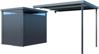 Konifera Stefano Mini BxT: 403x245 cm (Set) Stahl mit seitlichem Anbau