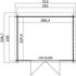 Lasita Atlanta BxT: 312x259 cm naturbelassen