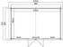Lasita Boston BxT: 519x312 cm carbongrau