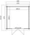 Lasita San Jose 275 BxT: 295x314 cm carbongrau