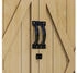 Outsunny Gartenschrank mit Doppeltür 77,5 x 88 x 90 cm Holz natur (84G-416V00ND)