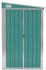 vidaXL Wall-mounted tool shed 118 x 100 x 178 cm galvanized steel
