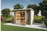 Karibu Multifunktionshaus 1 Pultdach BxT: 300x186,5 cm terragrau