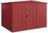 Hörmann EcoStar Elegant mit Satteldach Typ 3, 238 x 303 cm, purpurrot, 7,2 m², 1-flüglige Tür