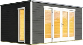 Lasita Palermo 2 BxT: 450x302 cm Set mit Fußboden carbongrau