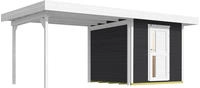 weka Gartenhaus "Designhaus 172 B" mit Anbaudach