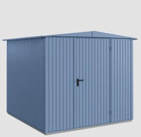 H&ouml;rmann Ecostar Metall-ger&auml;tehaus Trend Mit Satteldach Typ 2, 259 X 248 Cm,