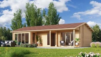 Fjordholz Casablanca 70 Naturbelassen