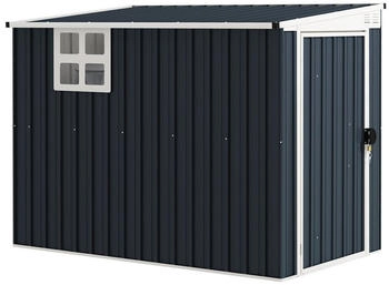 Outsunny Gerätehaus 27m² 128x231 cm