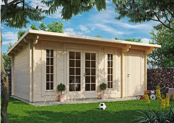 Fjordholz Jacob 44 C mit Abstellraum 1.2x5.95 m Naturbelassen