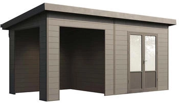 Wolff WPC-Haus Tona 5024 anthrazit