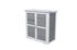 Leco Gartenschrank Momo 95 cm grau-weiß (4733401500)