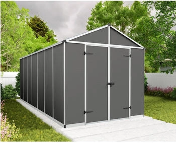 Palram Gerätehaus Rubicon 237 cm x 528 cm Grau