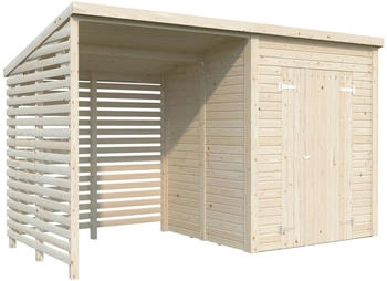 Palmako Ger&auml;tehaus Leif Tauchgrundiert 370 cm x 170 cm Transparent