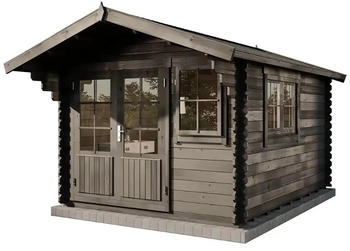 Alpholz Gartenhaus Gabriel-34 358 x 467 cm Grau