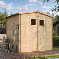 Holzhaus Gartenhaus Timbela M369+m369g - Gartenschuppen Holz Mit Boden Impr&auml;gnierte