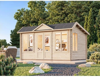 Palmako Claudia Pent 400x300cm Tauchgrundiert Hellbraun FSC
