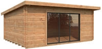 Palmako Gartenhaus "Lea 19,4 m&sup2;, Slide"