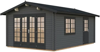 Palmako Irene 27,7 m² inkl. Fußboden 426x598cm dunkelgrau-anthrazit