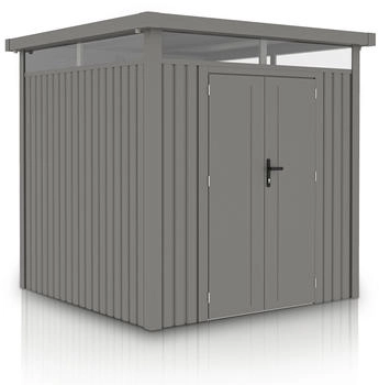 Juskys Gerätehaus Luzern Pro 5,3 m² Metall Taupe