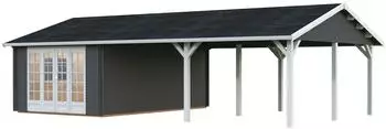 Palmako Irene 19,0+33,2 m² 1006x619cm dunkelgrau