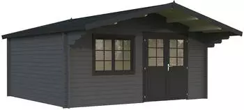 Palmako Britta 480x425cm Lackiert Grau-Anthrazit