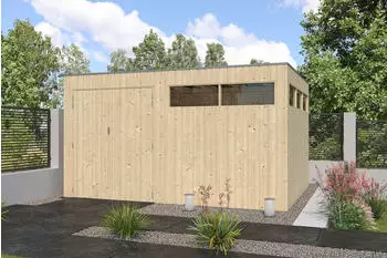 Fjordholz Gartenhaus QBV-Line 11,89 m²