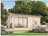 Palmako Amanda 17,1 m² Slide Plus- 44 mm hellbraun tauchgrundiert