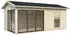 Palmako Amanda 17,1 m² Slide Plus- 44 mm transparent tauchgrundiert