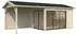 Palmako Amanda 11,2 + 7,8 m² Slide 44 mm transparent tauchgrundiert