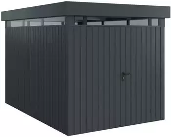 Hörmann EcoStar EuroLine EFD mit Flachdach 214 x 310 cm (EFD 7) mit Lichtband Anthrazitgrau (RAL 7016)