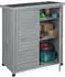 Relaxdays 86.5x97x47 Werkzeugschrank grau