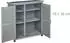 Relaxdays 86.5x97x47 Werkzeugschrank grau