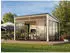 Palmako Glashaus Saga 11,6 m² Slide (Wintergartenanbau inkl. Rückwand) grau tauchgrundiert