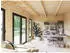 Palmako Gartenhaus Aurelia 16,7+7,9 m² 44 mm dunkelgrau/anthrazit lackiert