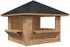 Palmako Marktstand Bianca 8,3 m² Set 106 28 mm Hellbraun tauchgrundiert