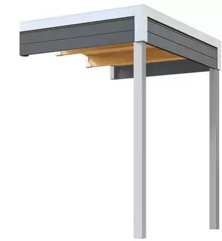 Gouderak Dachanbau Felix 1,5/Fynn 1,5 150 x 200 cm graugr&uuml;n