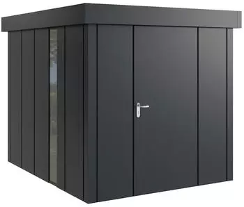 H&ouml;rmann Juno JFD mit Flachdach 214 x 262 cm (JFD 6) Einzelt&uuml;r T&uuml;ranschlag rechts Anthrazitgrau (RAL 7016)