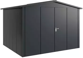 H&ouml;rmann Juno JSD mit Satteldach 310 x 262 cm (JSD 13) Doppelt&uuml;r Anthrazitgrau (RAL 7016)