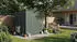 Weka Metall-Gerätehaus Gary Gr. 3 (192 x 198 cm) grün (RAL 6020)