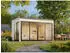 Palmako Gartenhaus Serena 12,6 m² Set 1 Slide 44 mm transparent tauchgrundiert