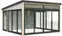 Palmako Glashaus Saga 16,6 m² Slide transparent tauchgrundiert