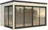 Palmako Gartenhaus Serena 12,6 m² Set 1 Slide Plus 44 mm transparent tauchgrundiert