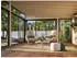Palmako Glashaus Saga 23,3 m² Slide Plus grau tauchgrundiert