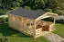 Alpholz Holz Lappland B 410x594 cm Naturbelassen